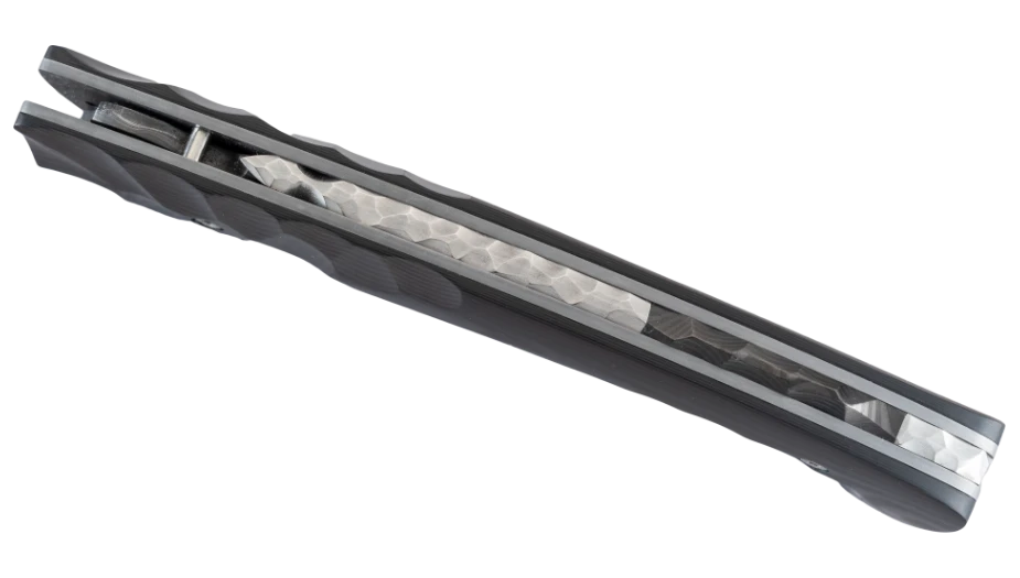 Collection Primitive  couteau en fibre de carbone et sa lame damas Visuel 2